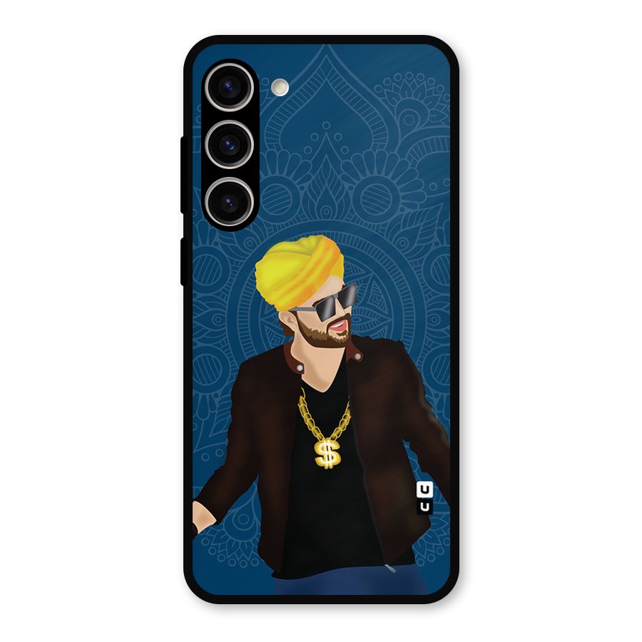 Indie Pop Illustration Metal Back Case for Galaxy S23 Plus