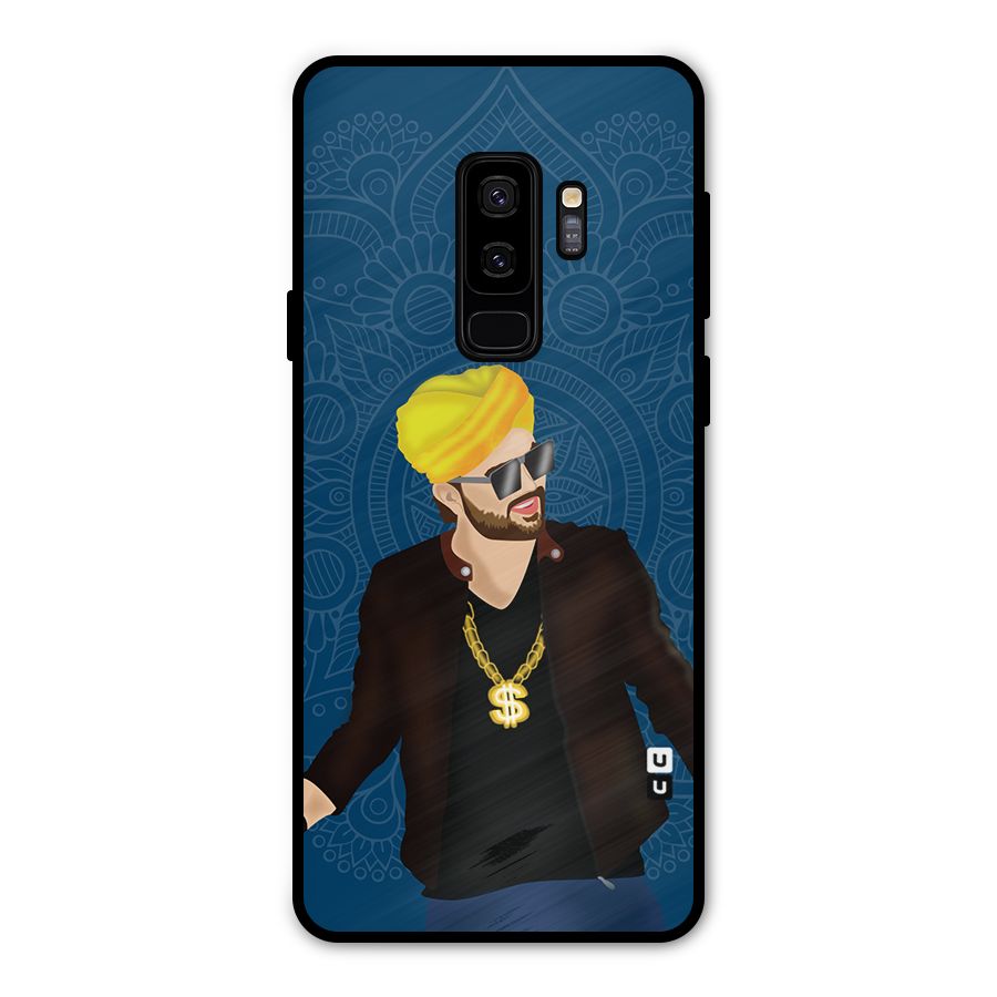 Indie Pop Illustration Metal Back Case for Galaxy S9 Plus
