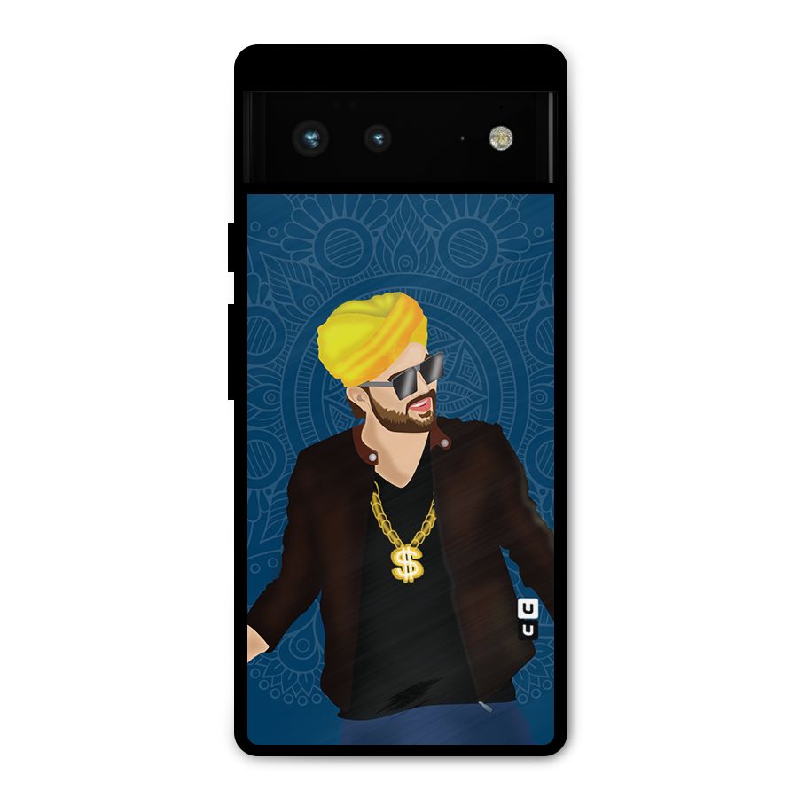 Indie Pop Illustration Metal Back Case for Google Pixel 6