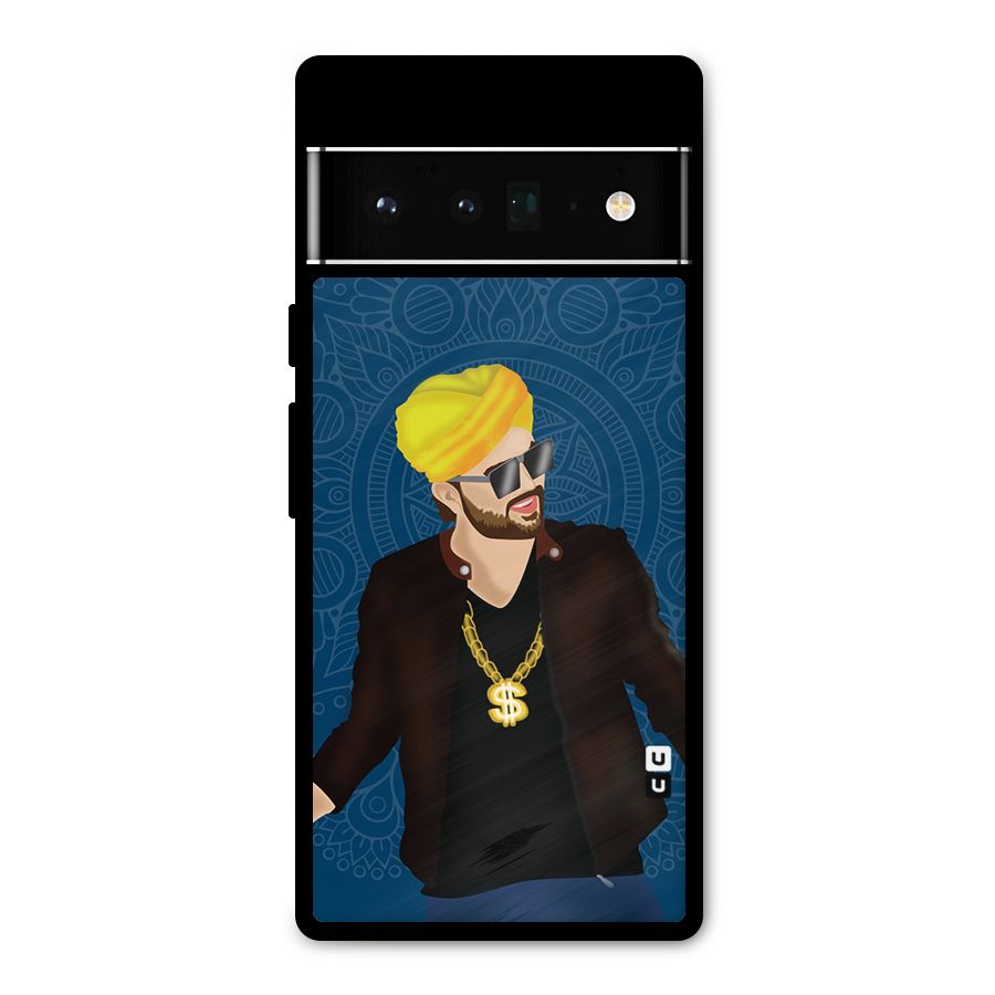 Indie Pop Illustration Metal Back Case for Google Pixel 6 Pro