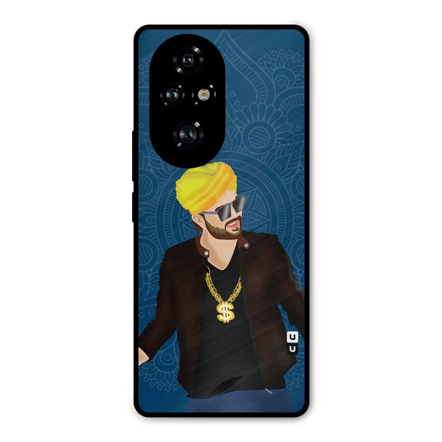 Indie Pop Illustration Metal Back Case for Honor 200 Pro