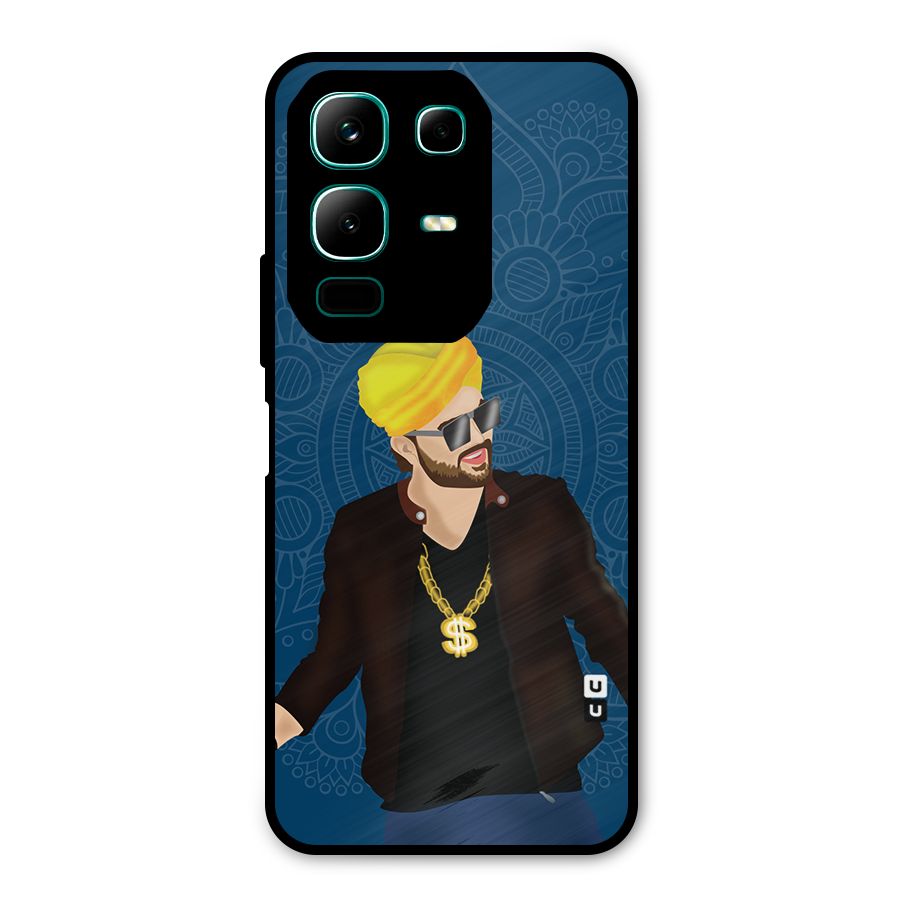 Indie Pop Illustration Metal Back Case for Infinix Note 50x