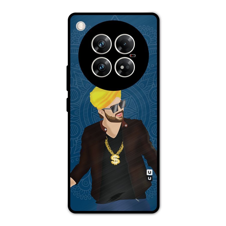 Indie Pop Illustration Metal Back Case for Infinix Zero 40 5G