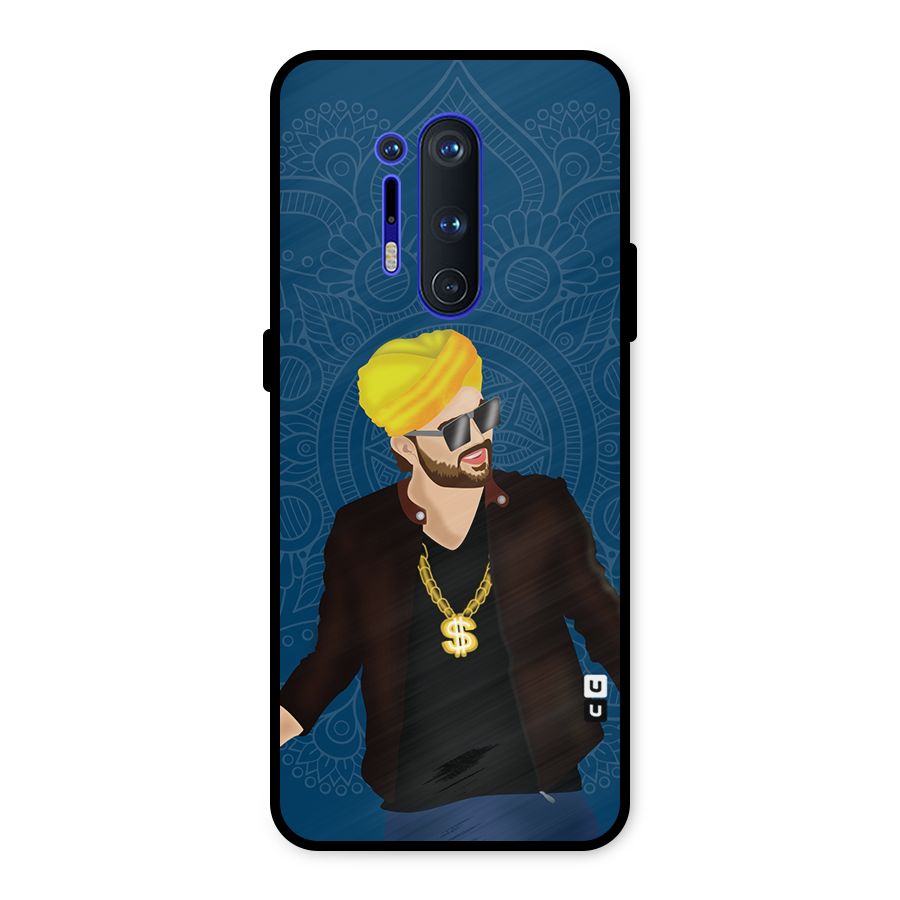Indie Pop Illustration Metal Back Case for OnePlus 8 Pro