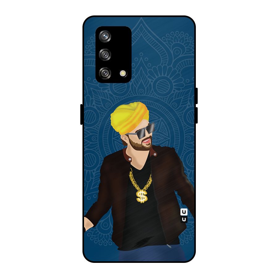 Indie Pop Illustration Metal Back Case for Oppo F19