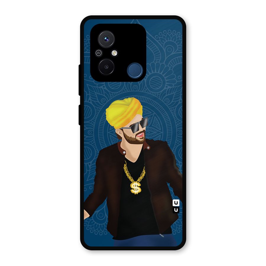 Indie Pop Illustration Metal Back Case for Poco C55