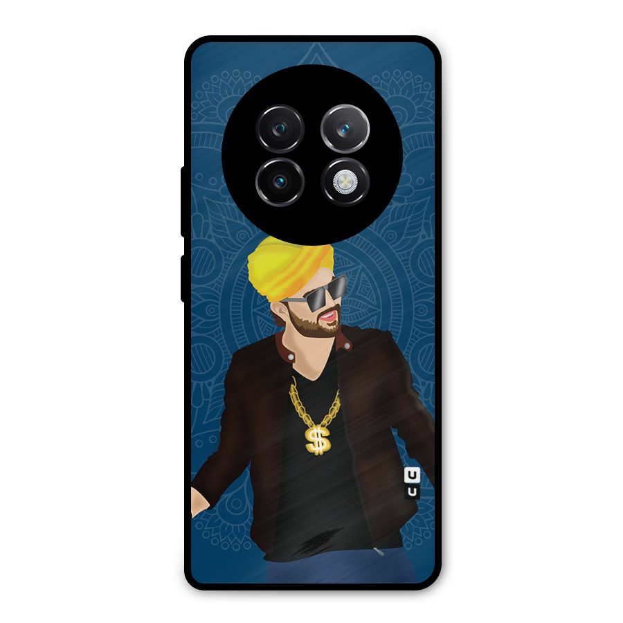 Indie Pop Illustration Metal Back Case for Realme 13 Plus