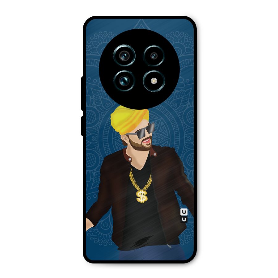 Indie Pop Illustration Metal Back Case for Realme 13 Pro Plus