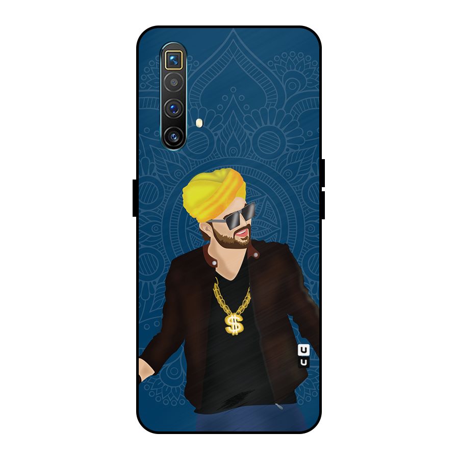 Indie Pop Illustration Metal Back Case for Realme X3