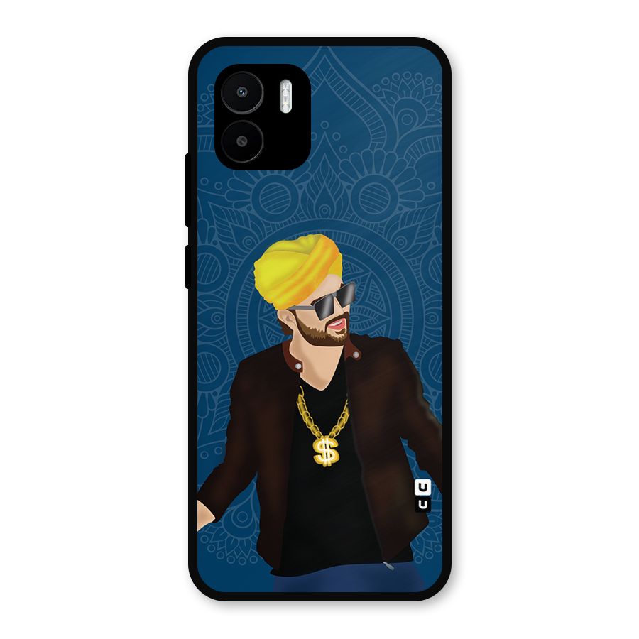 Indie Pop Illustration Metal Back Case for Redmi A2