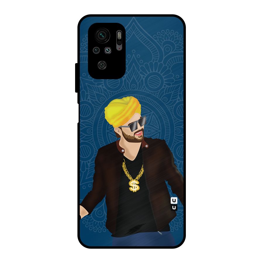 Indie Pop Illustration Metal Back Case for Redmi Note 10S