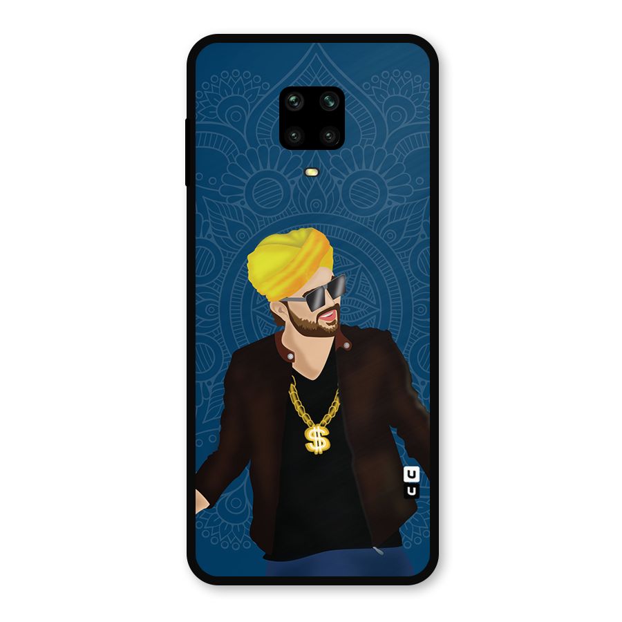 Indie Pop Illustration Metal Back Case for Redmi Note 9 Pro Max