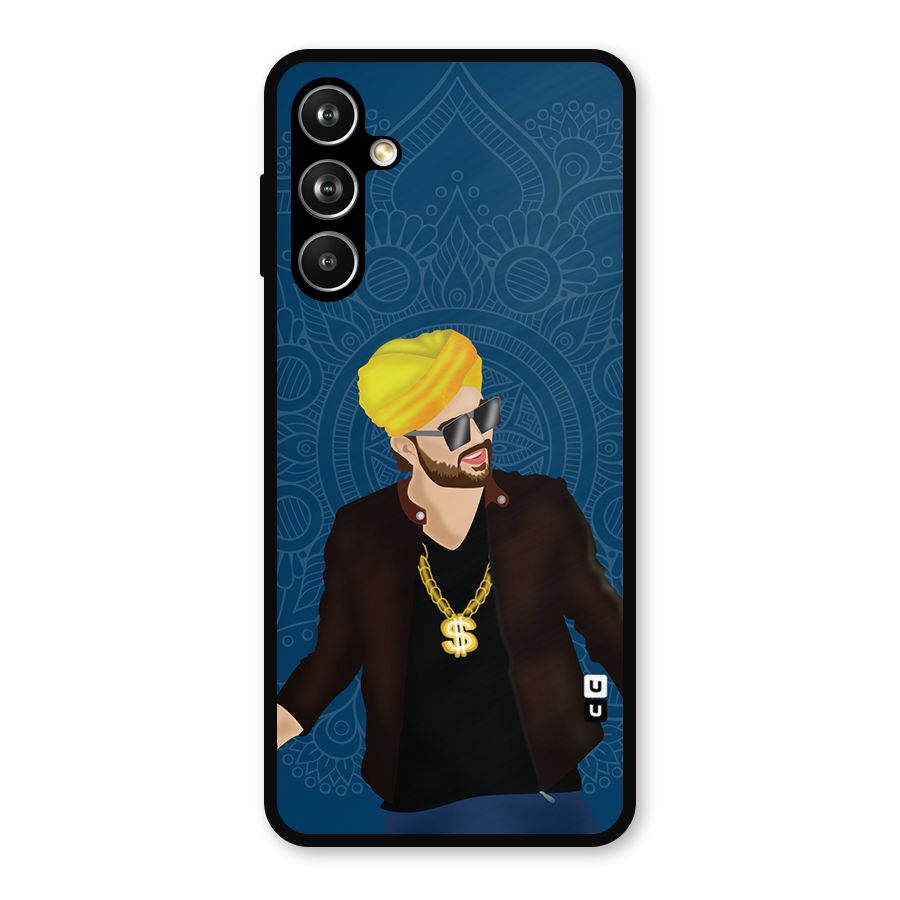 Indie Pop Illustration Metal Back Case for Samsung Galaxy M54