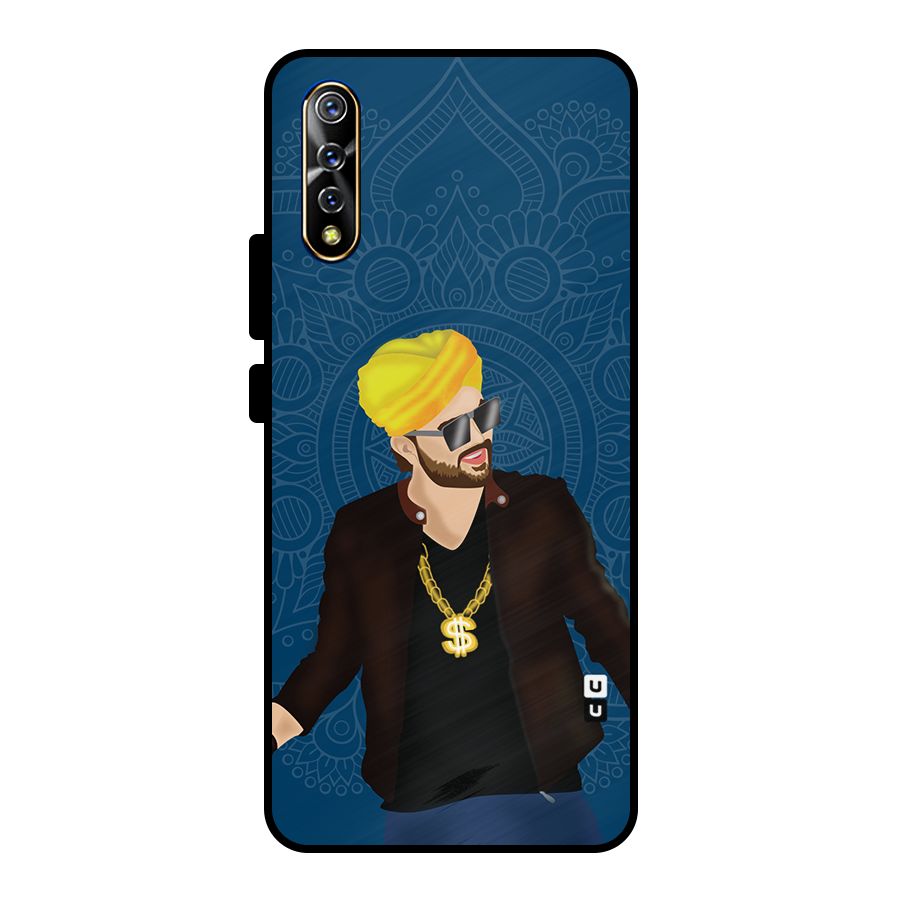Indie Pop Illustration Metal Back Case for Vivo S1