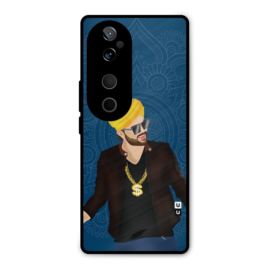 Indie Pop Illustration Metal Back Case for Vivo T3 Ultra