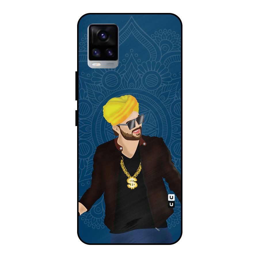Indie Pop Illustration Metal Back Case for Vivo V20 2021