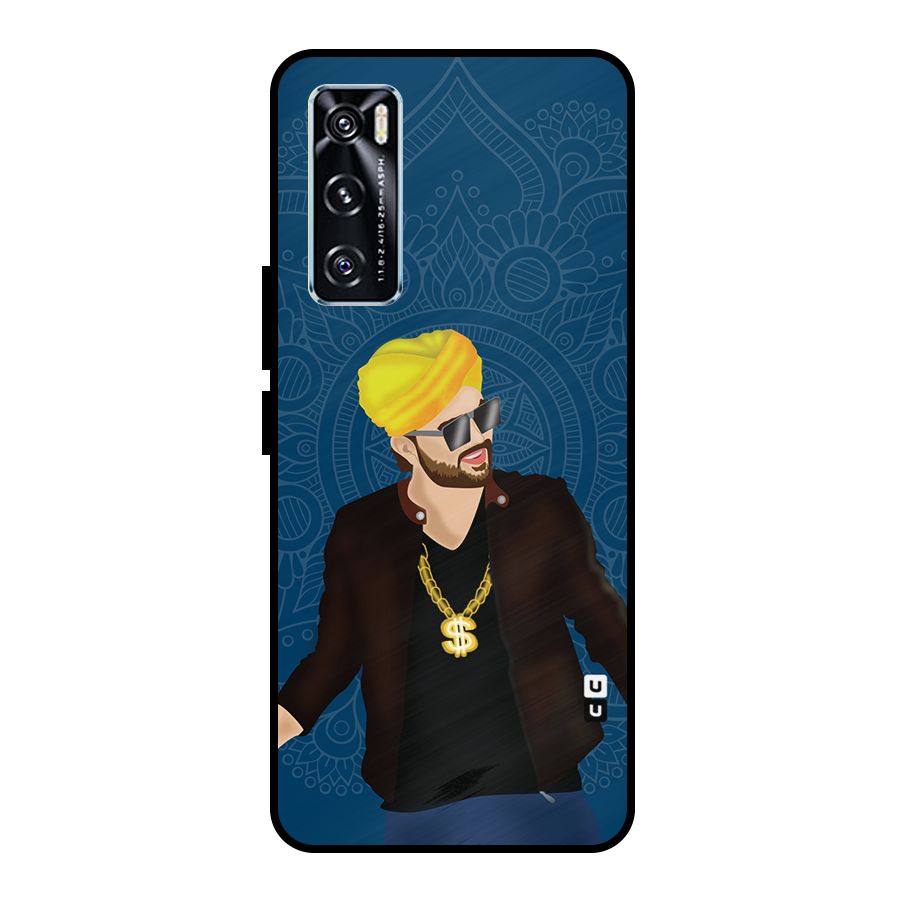 Indie Pop Illustration Metal Back Case for Vivo V20 SE