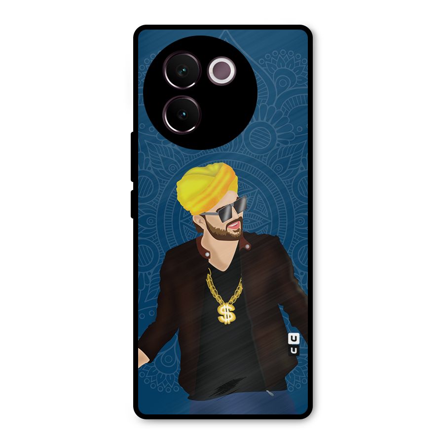 Indie Pop Illustration Metal Back Case for Vivo V30e