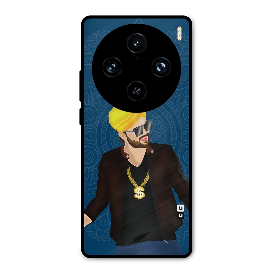 Indie Pop Illustration Metal Back Case for Vivo X100 Pro