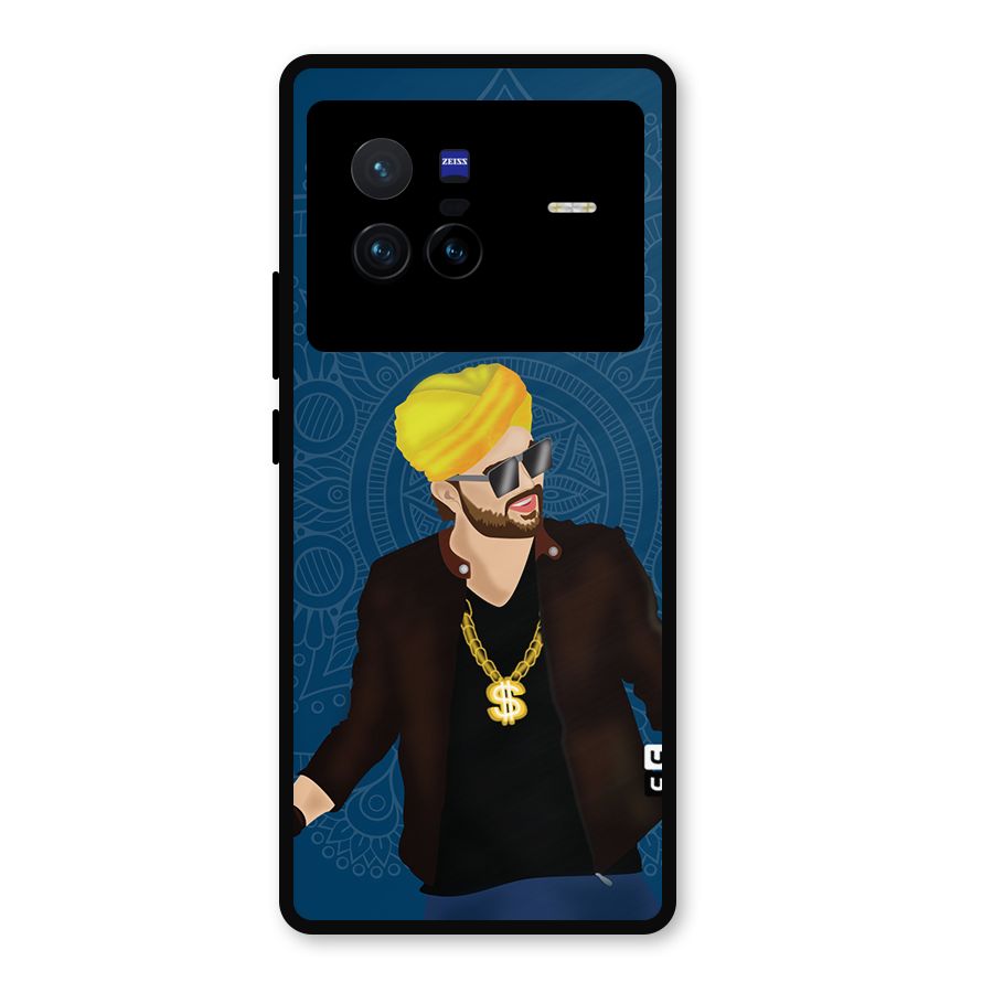 Indie Pop Illustration Metal Back Case for Vivo X80