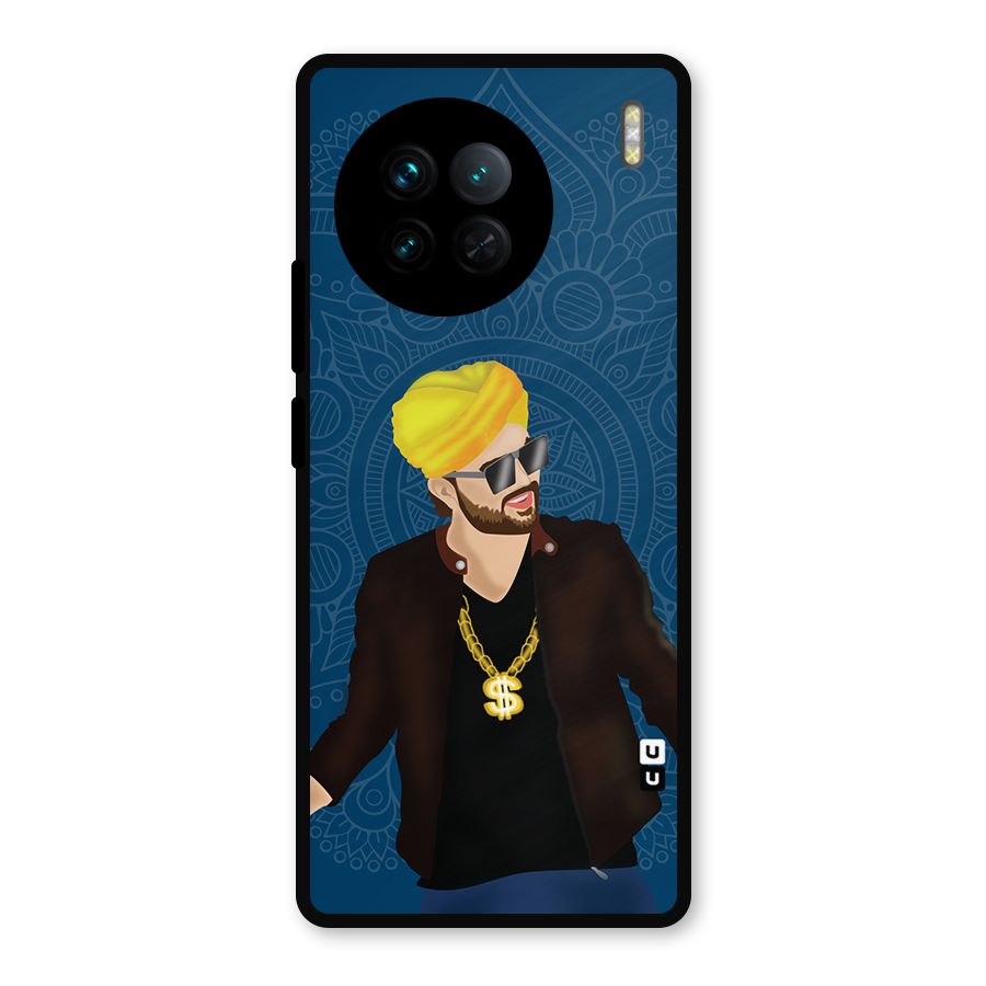 Indie Pop Illustration Metal Back Case for Vivo X90