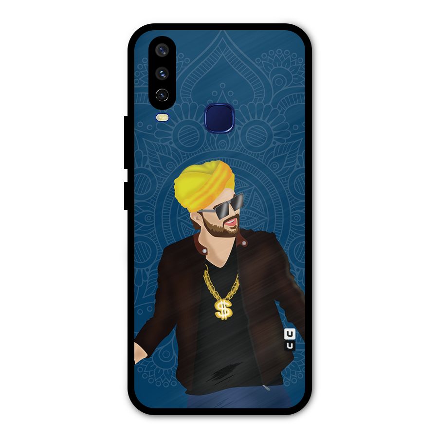 Indie Pop Illustration Metal Back Case for Vivo Y12