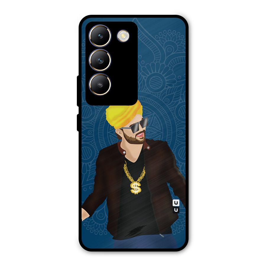 Indie Pop Illustration Metal Back Case for Vivo Y200e