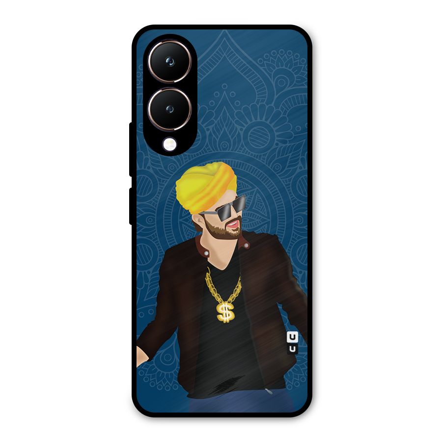Indie Pop Illustration Metal Back Case for Vivo Y28