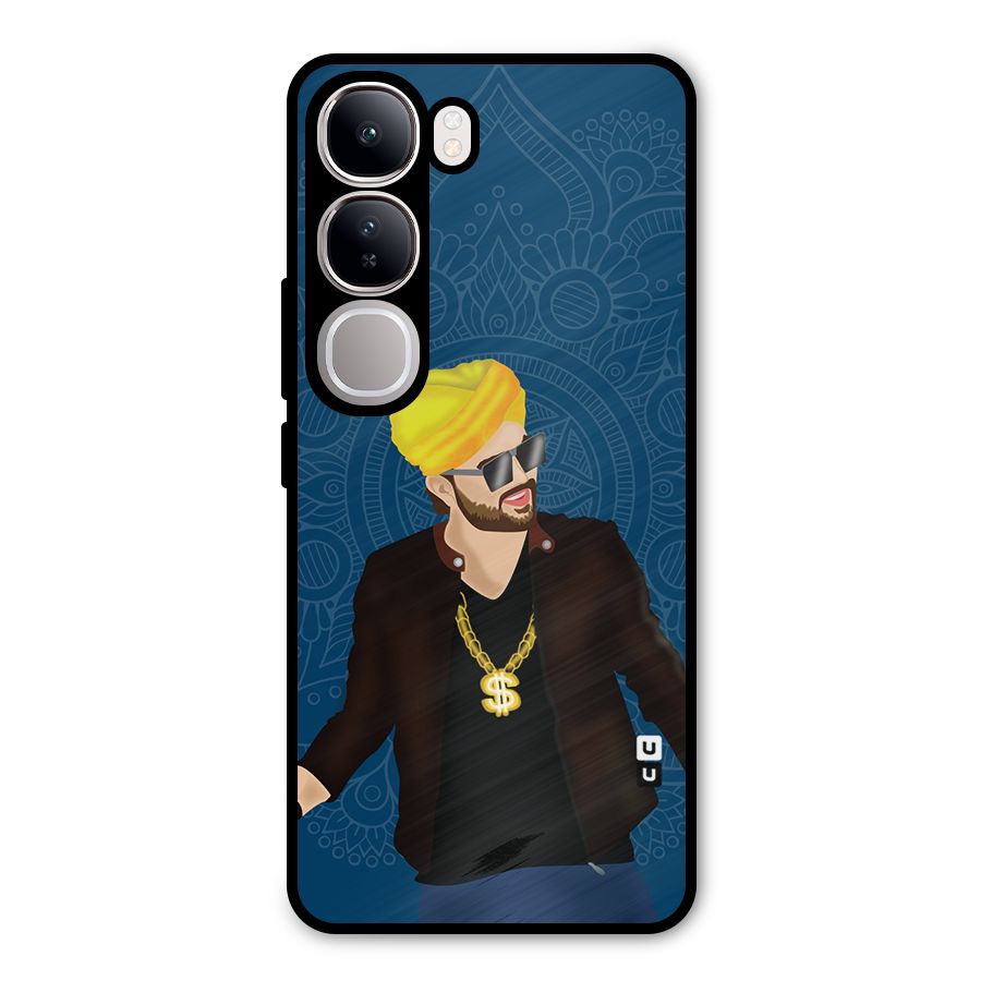 Indie Pop Illustration Metal Back Case for Vivo Y300