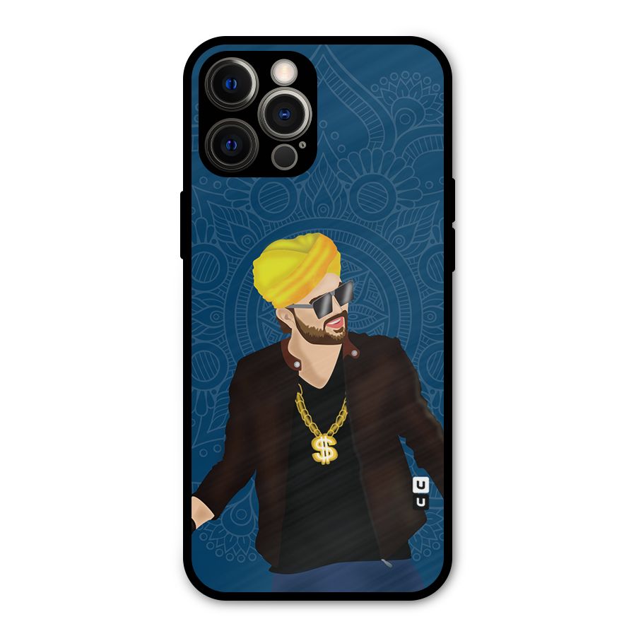 Indie Pop Illustration Metal Back Case for iPhone 12 Pro Max