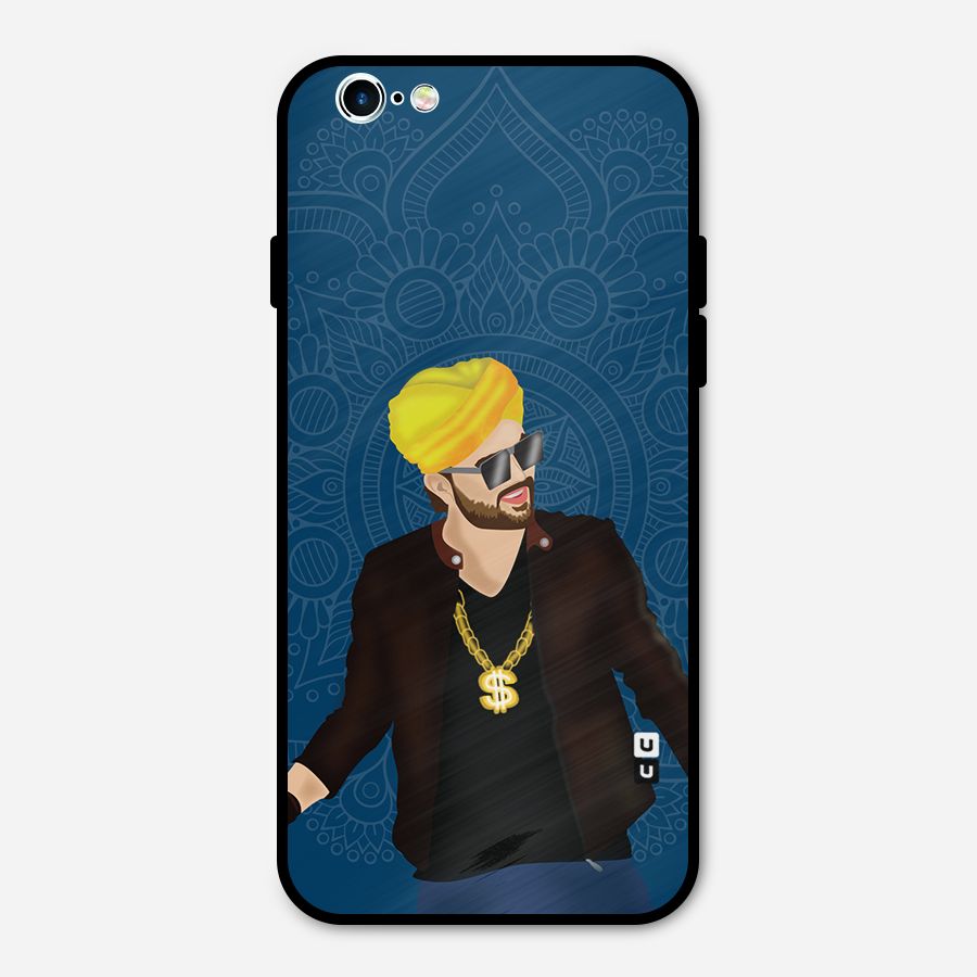 Indie Pop Illustration Metal Back Case for iPhone 6 6s