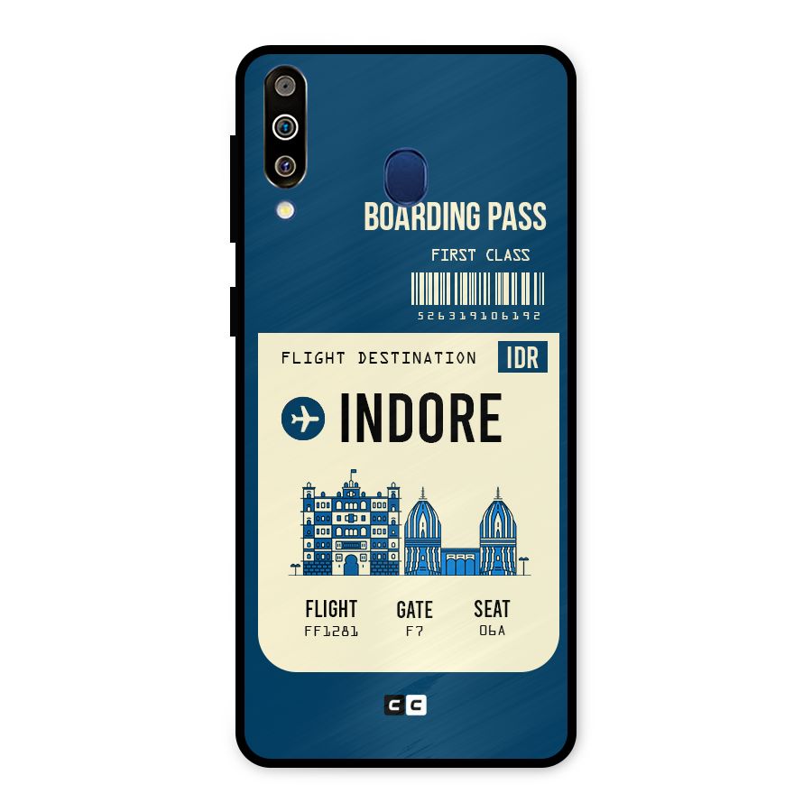 Indore Boarding Pass Metal Back Case for Galaxy M30
