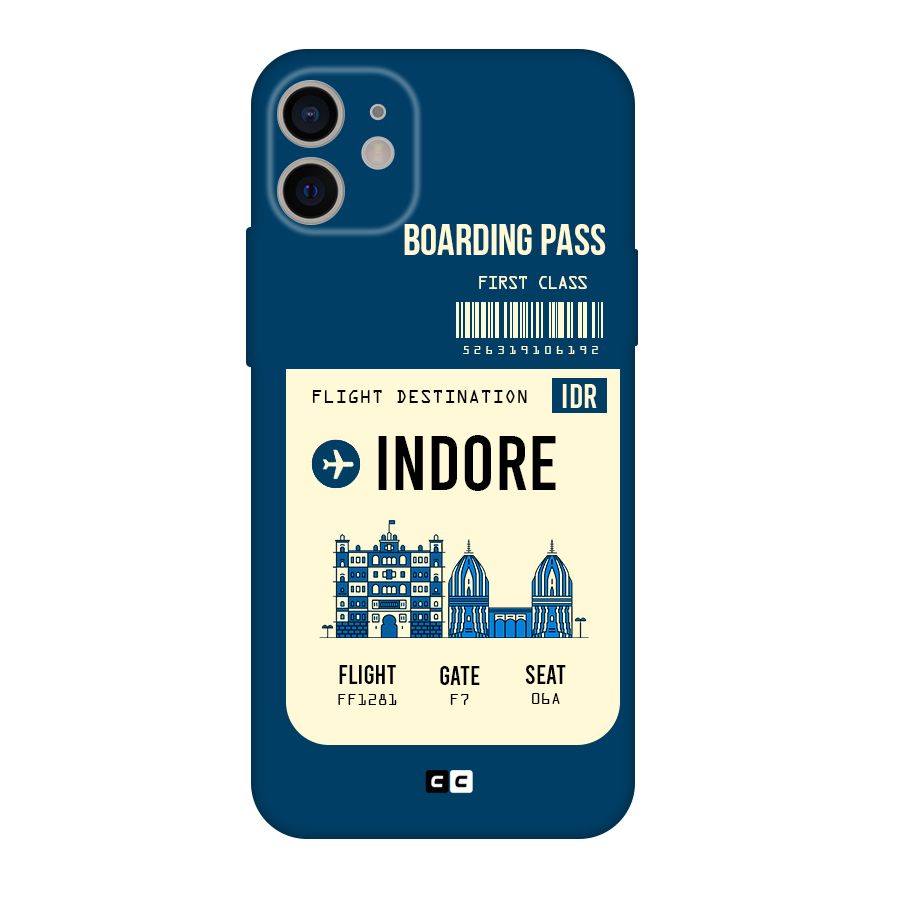 Indore Boarding Pass Original Polycarbonate Back Case for iPhone 11