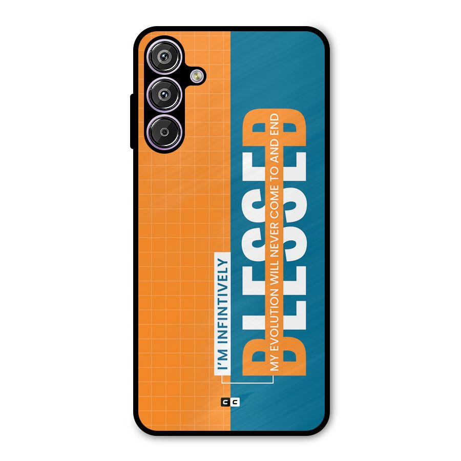 Infinite Blessed Metal Back Case for Galaxy M15