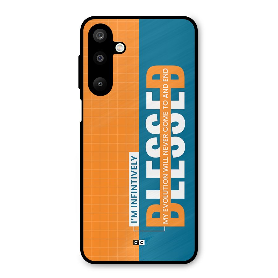 Infinite Blessed Metal Back Case for Galaxy M16