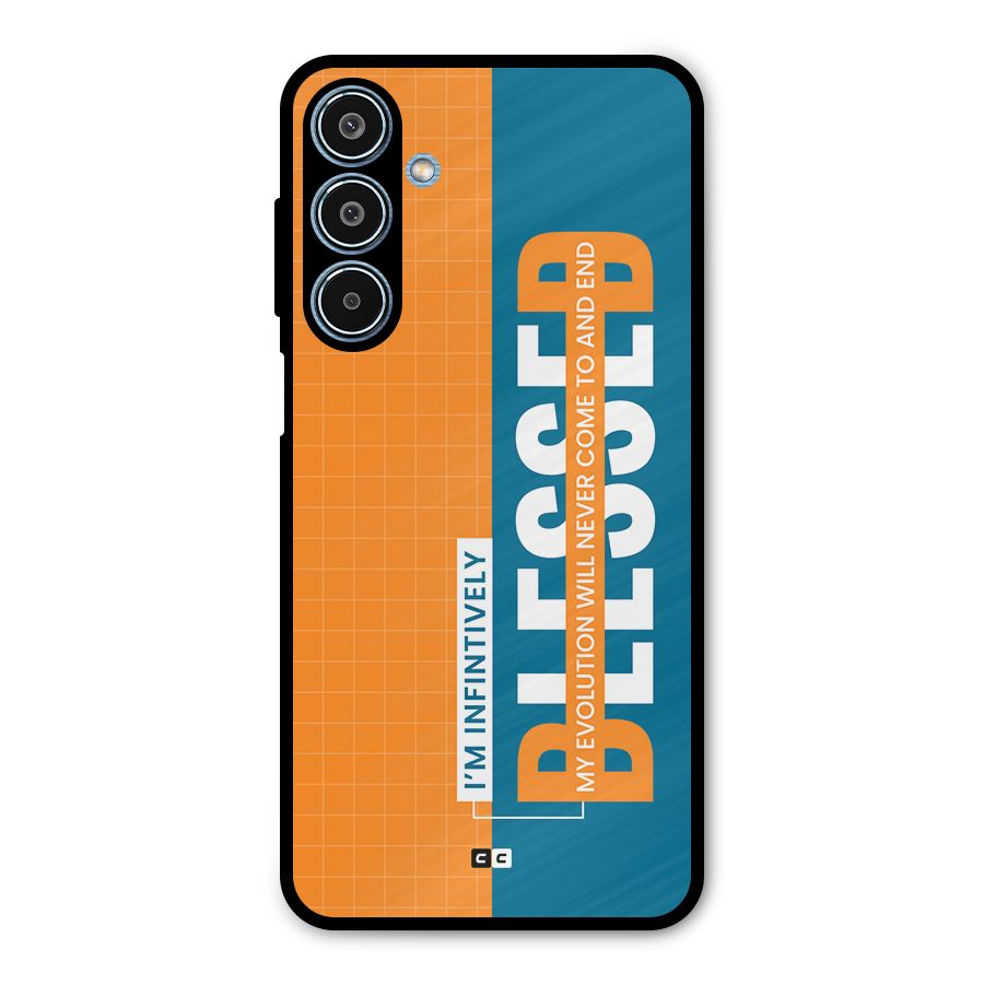 Infinite Blessed Metal Back Case for Galaxy M35