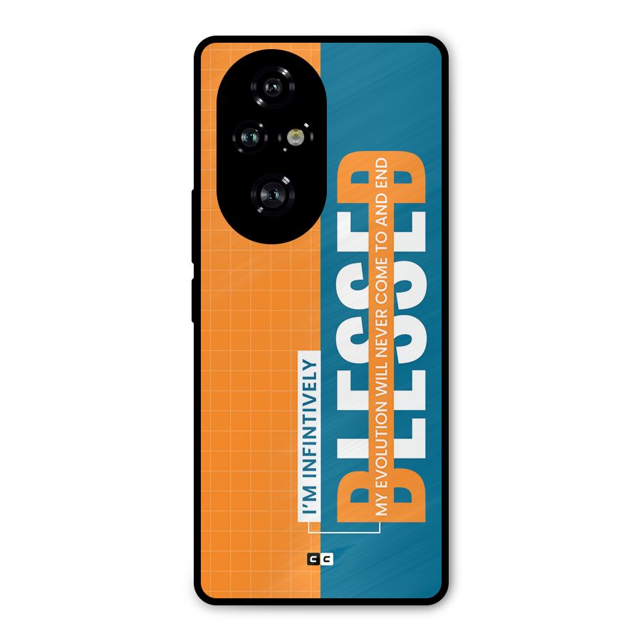 Infinite Blessed Metal Back Case for Honor 200 Pro
