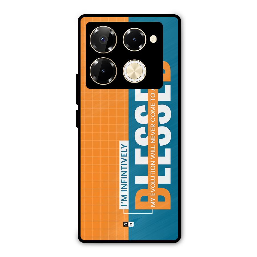 Infinite Blessed Metal Back Case for Infinix Note 40 Pro Plus