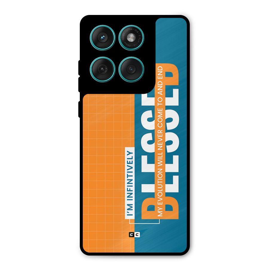 Infinite Blessed Metal Back Case for Motorola Edge 60 Fusion