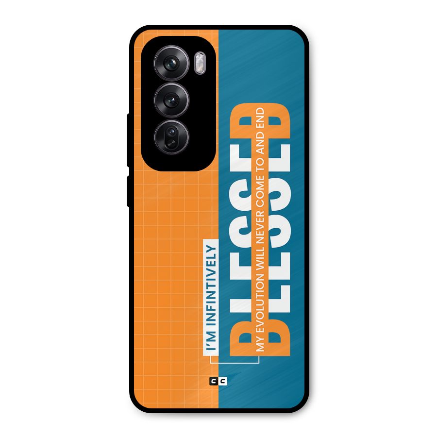 Infinite Blessed Metal Back Case for Oppo Reno12 Pro
