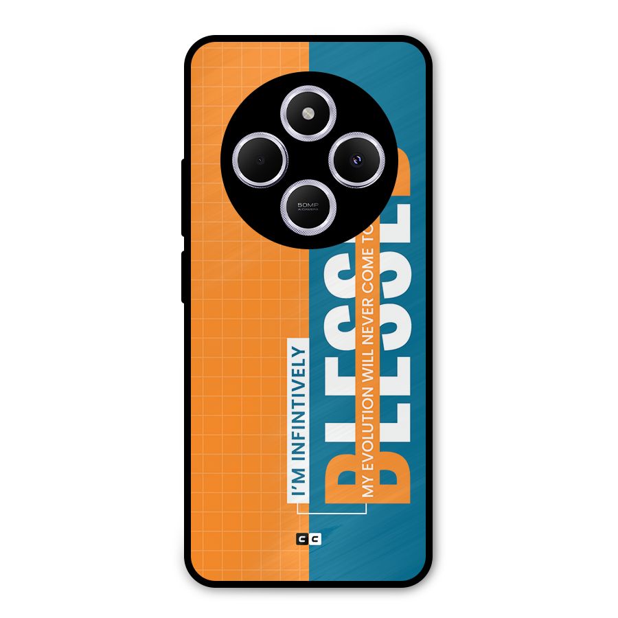 Infinite Blessed Metal Back Case for Poco C75 5G