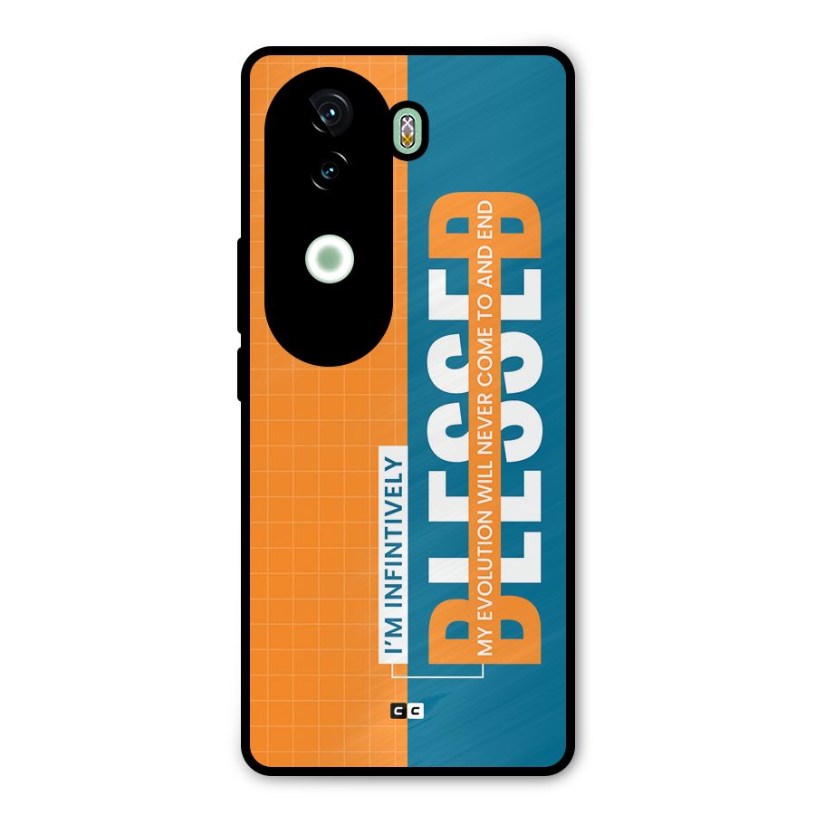 Infinite Blessed Metal Back Case for Vivo V40e