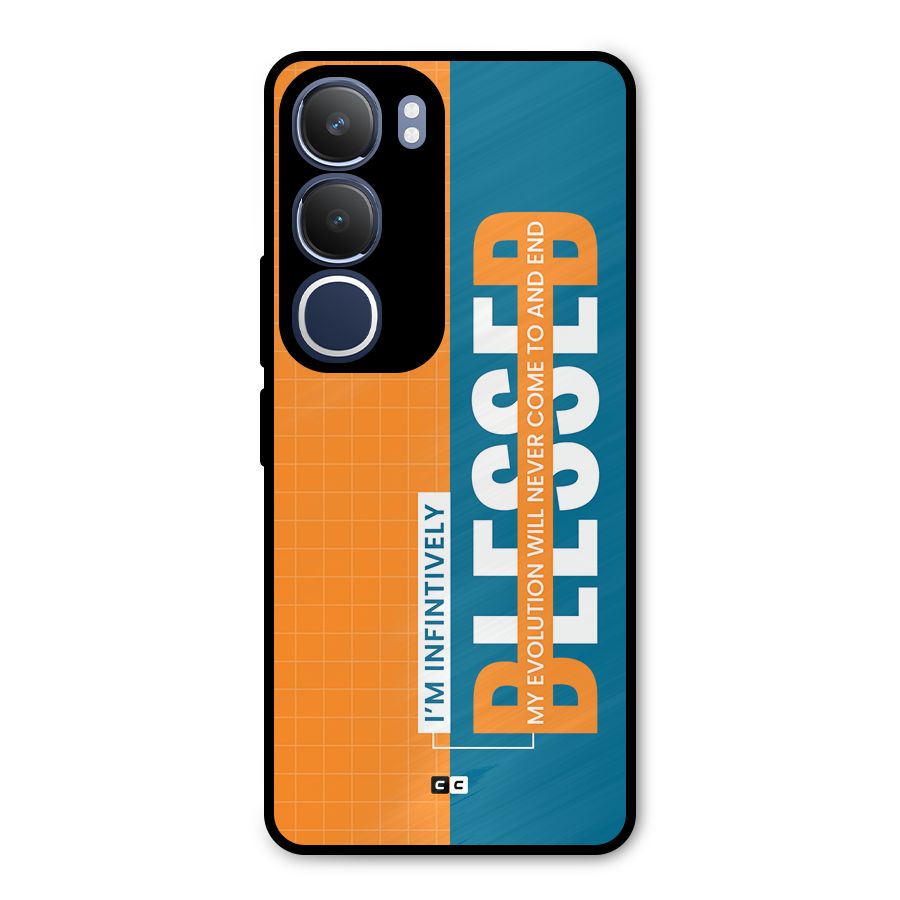Infinite Blessed Metal Back Case for Vivo Y29