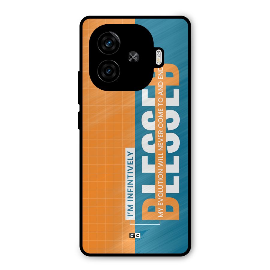 Infinite Blessed Metal Back Case for iQOO Z9 Turbo
