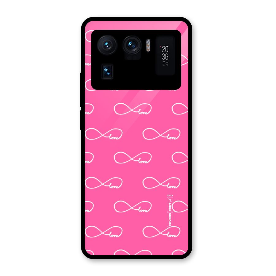 Infinity Love Glass Back Case for Mi 11 Ultra