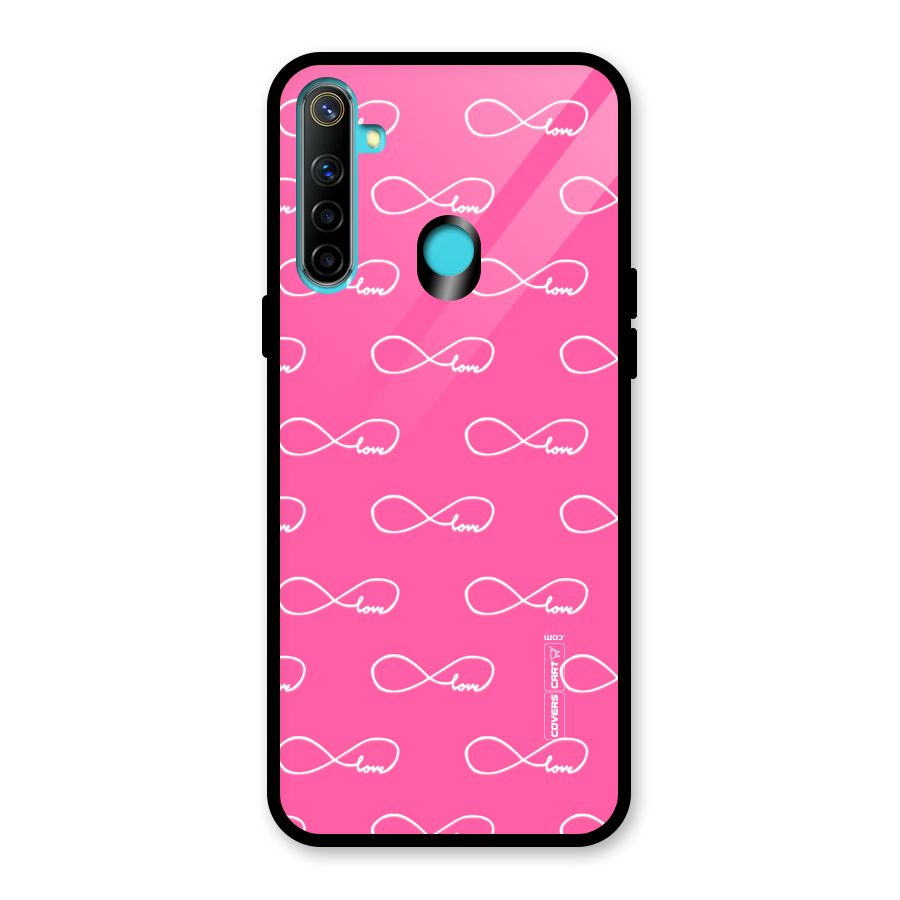 Infinity Love Glass Back Case for Realme 5