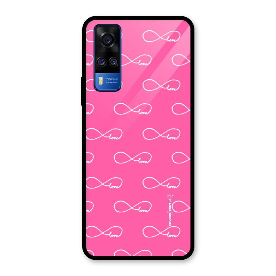 Infinity Love Glass Back Case for Vivo Y31
