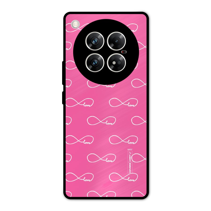 Infinity Love Metal Back Case for Infinix Zero 40 5G