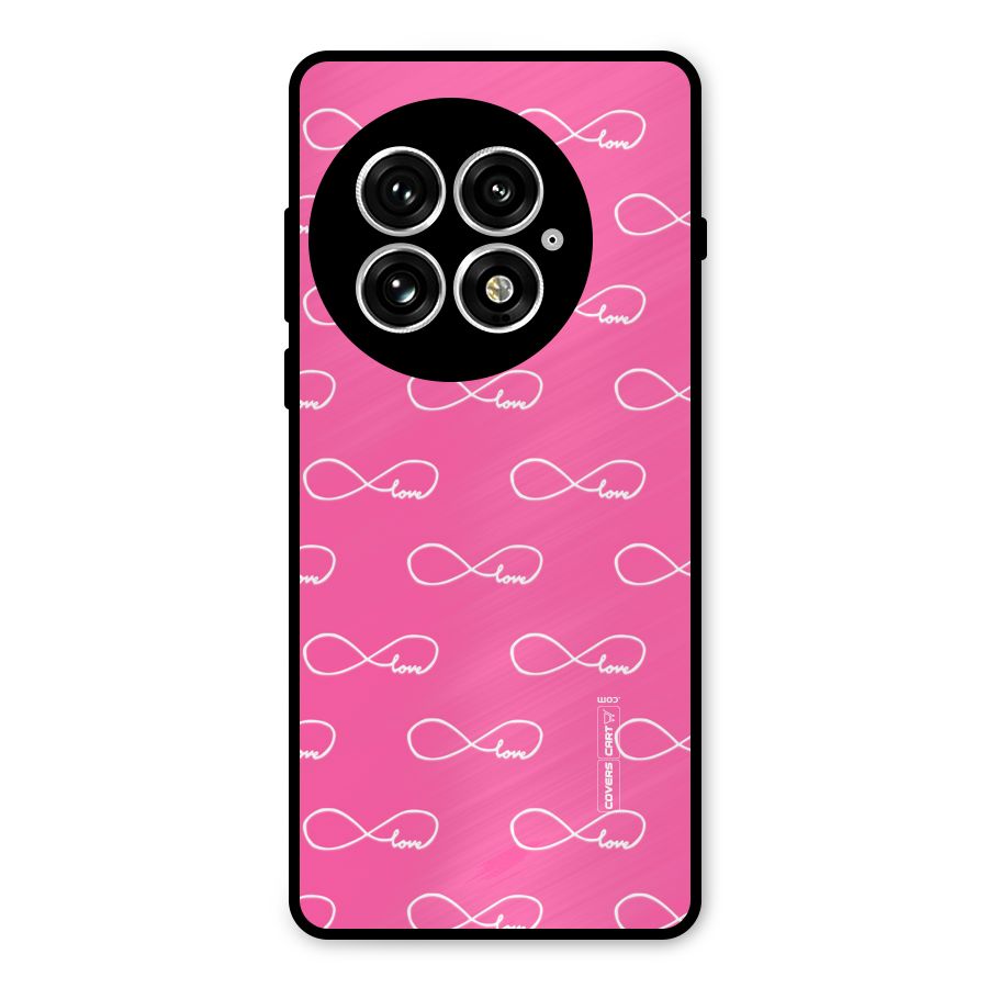 Infinity Love Metal Back Case for OnePlus 13