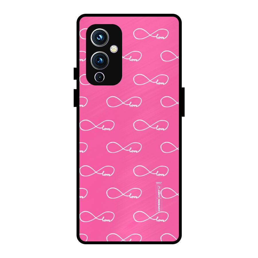 Infinity Love Metal Back Case for OnePlus 9
